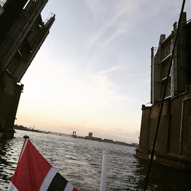 Passed the bridge of no return @enjoylimfjorden Copenhagen & Tuborg Havn next!