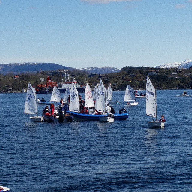 Venting på raunefjorden