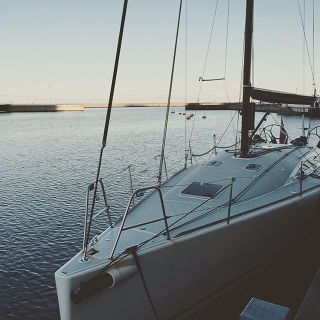 All ready for winter sailing session at