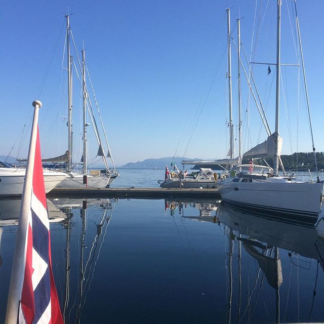 fjorden ligger langflat