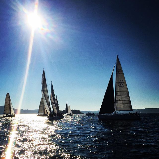 From the regatta earlier this week - beautiful day ️