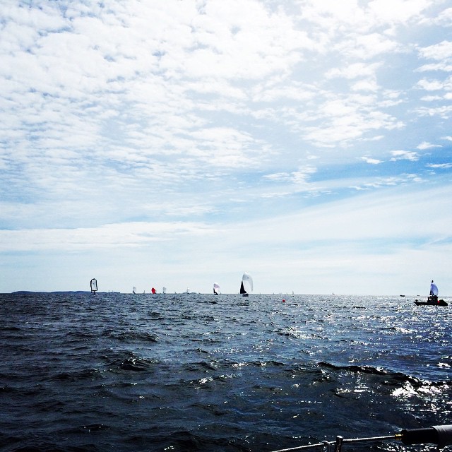 Hankø Race Week 2015 oppsummert: 1 1 (2) 1 1 1.... Gullet ska' hem med @bergensailingteam