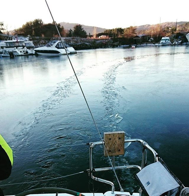 Kald treningstur med icebreaker Sheep Dip