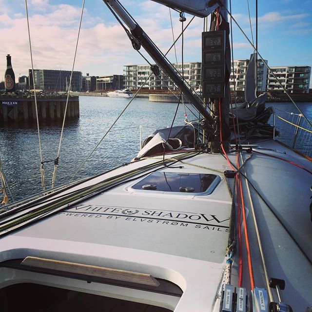Perfect conditions in Copenhagen and Tuborg Havn. Just finished first day of training.