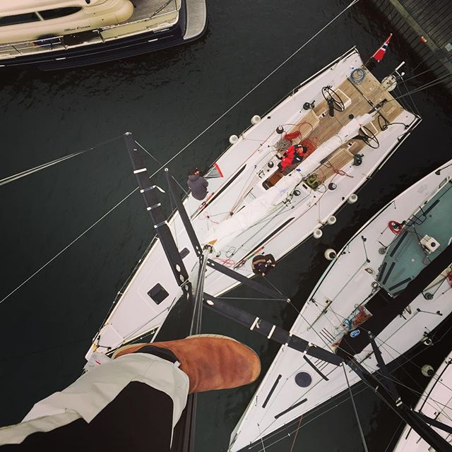 Final preps at the dock @kongelig_dansk_yachtklub