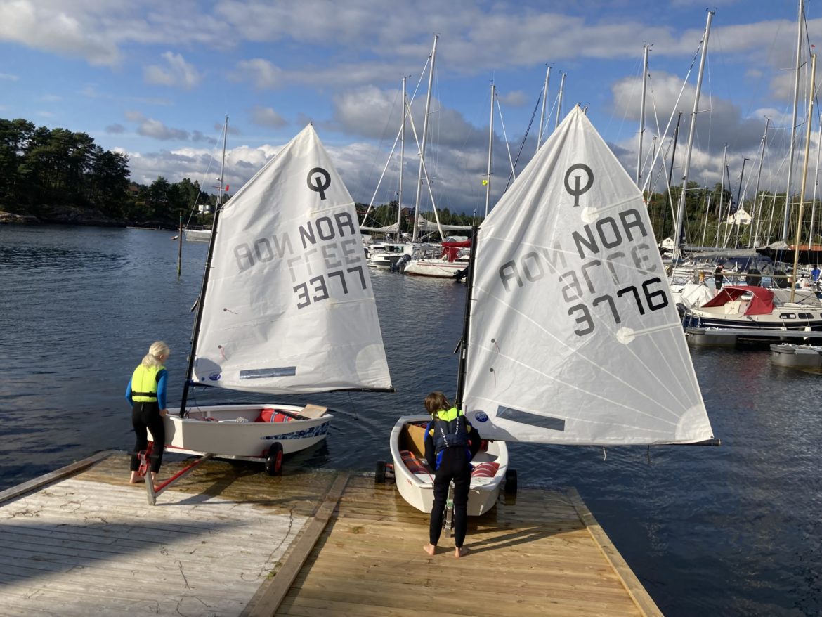 Klar for Optimist-NM