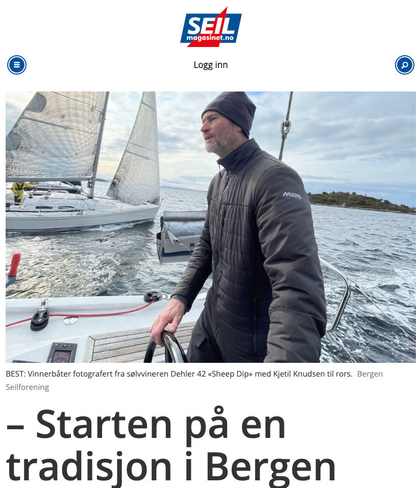 Bilde av seilbåt i regattaen Bergen Race Weekend