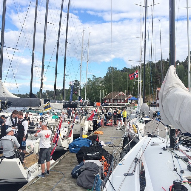 Preliminary results White Shadow: Race 1: 1st, Race 2: 1st, Race 3: 2nd @bergensailingteam